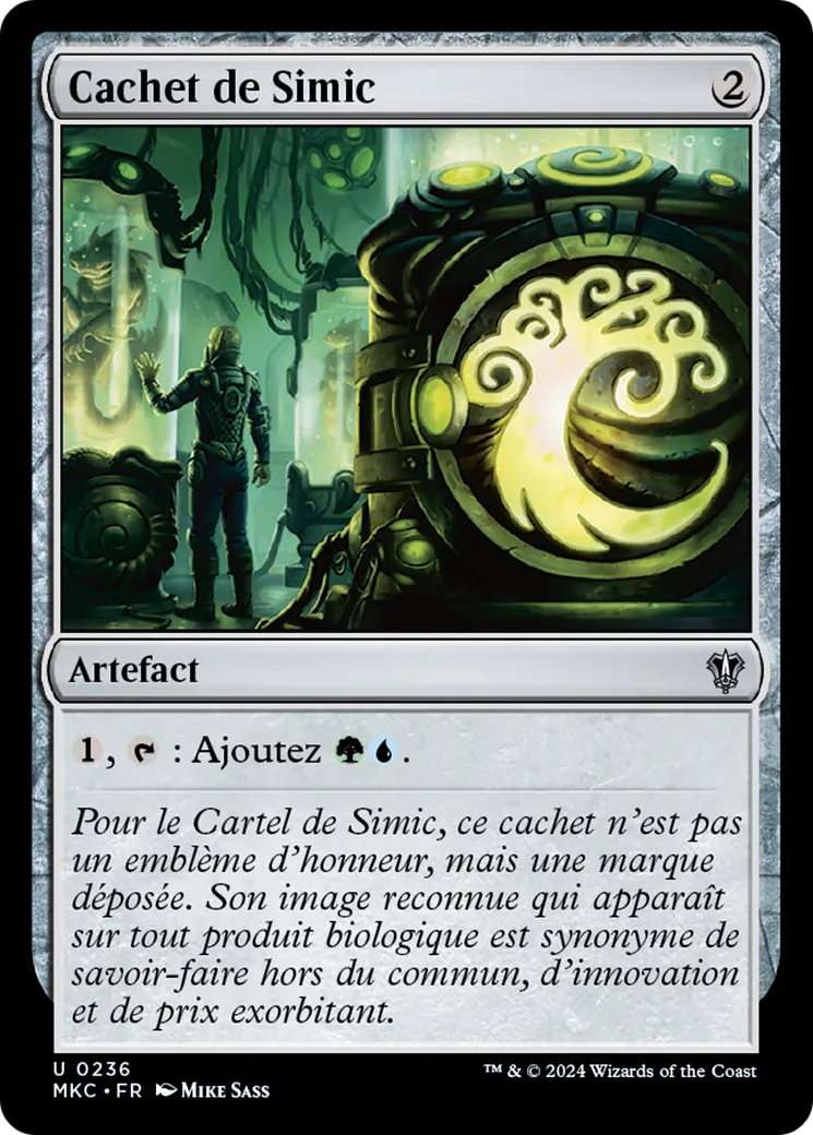 Cachet de Simic — Murders at Karlov Manor Commander — Magic: The Gathering