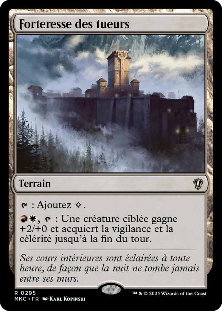 Forteresse des tueurs — Murders at Karlov Manor Commander — Magic: The Gathering