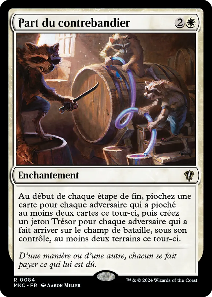 Part du contrebandier — Murders at Karlov Manor Commander — Magic: The Gathering