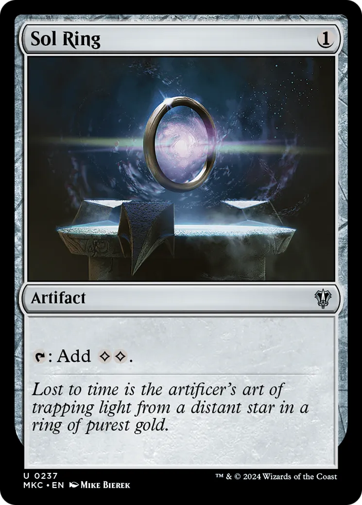 Sol Ring — Murders at Karlov Manor Commander — Magic: The Gathering
