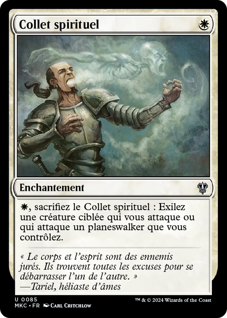 Collet spirituel — Murders at Karlov Manor Commander — Magic: The Gathering