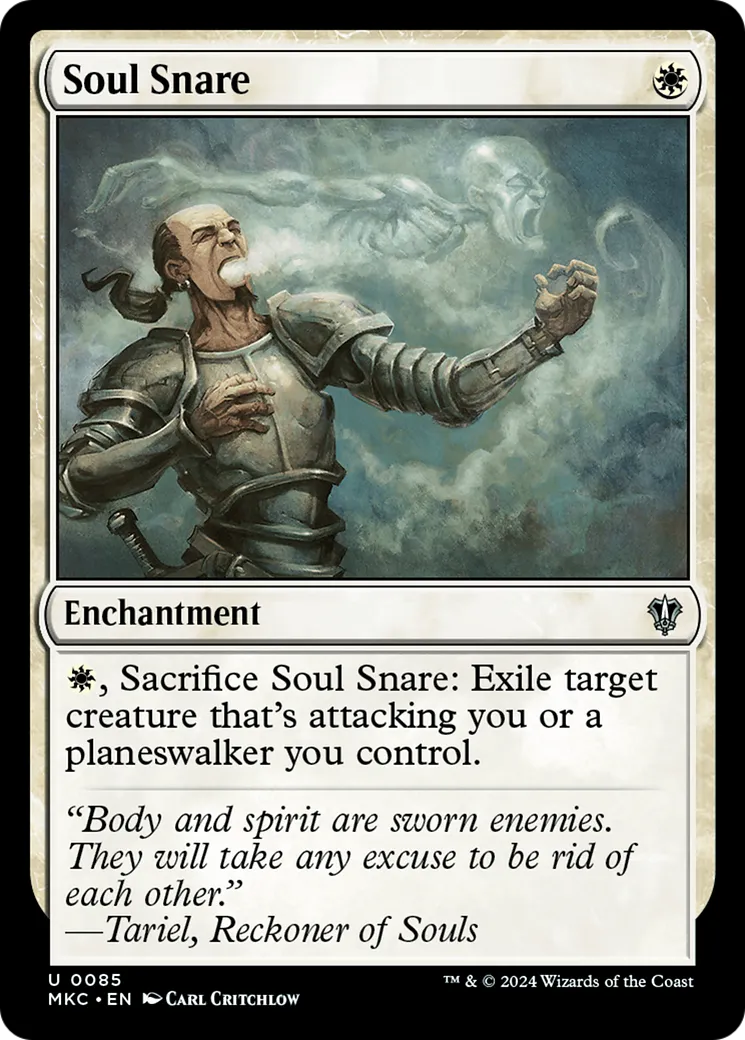 Soul Snare — Murders at Karlov Manor Commander — Magic: The Gathering