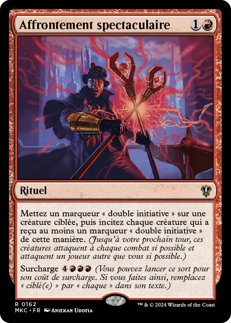Affrontement spectaculaire — Murders at Karlov Manor Commander — Magic: The Gathering