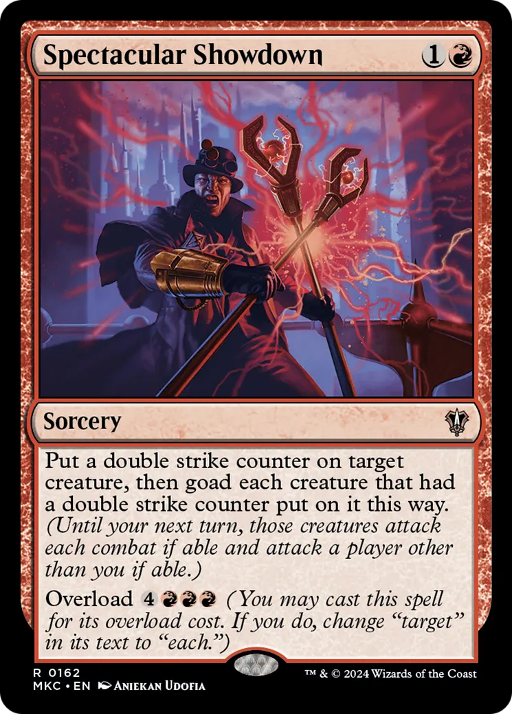 Spectacular Showdown — Murders at Karlov Manor Commander — Magic: The Gathering