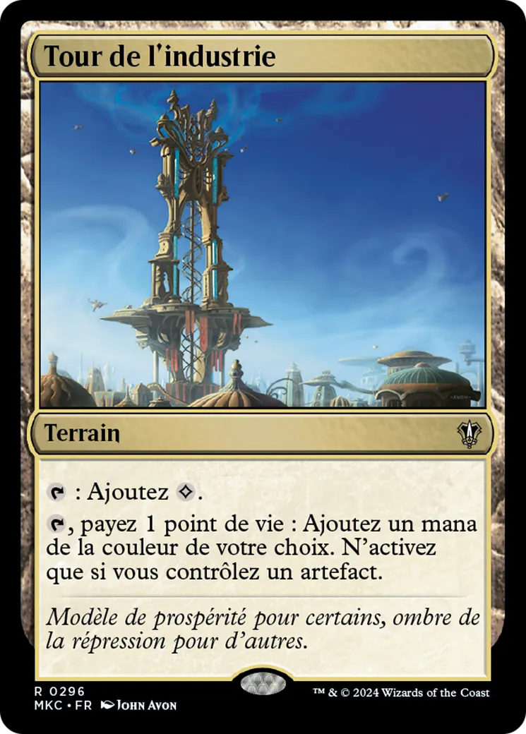 Tour de l'industrie — Murders at Karlov Manor Commander — Magic: The Gathering
