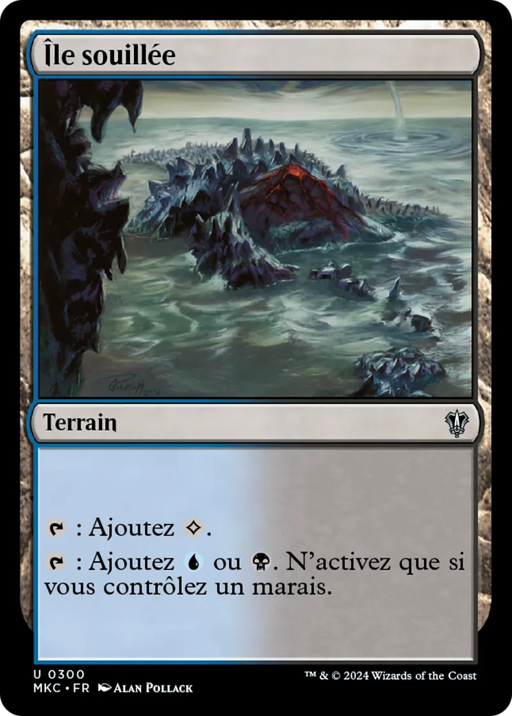 Île souillée — Murders at Karlov Manor Commander — Magic: The Gathering
