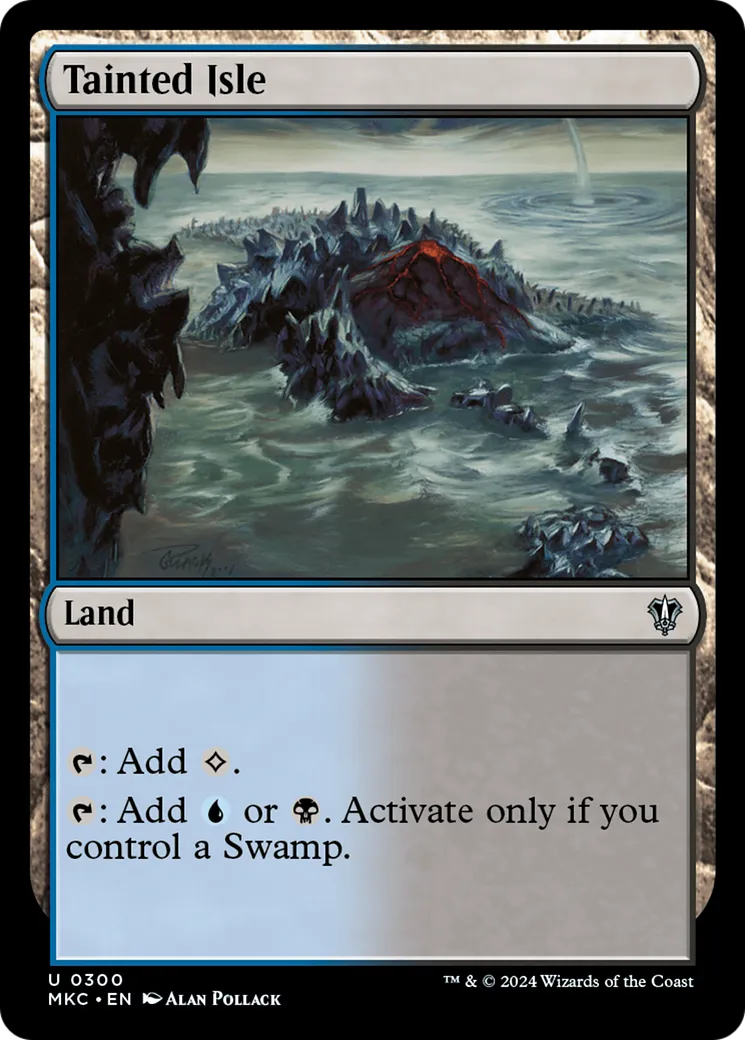 Tainted Isle — Murders at Karlov Manor Commander — Magic: The Gathering