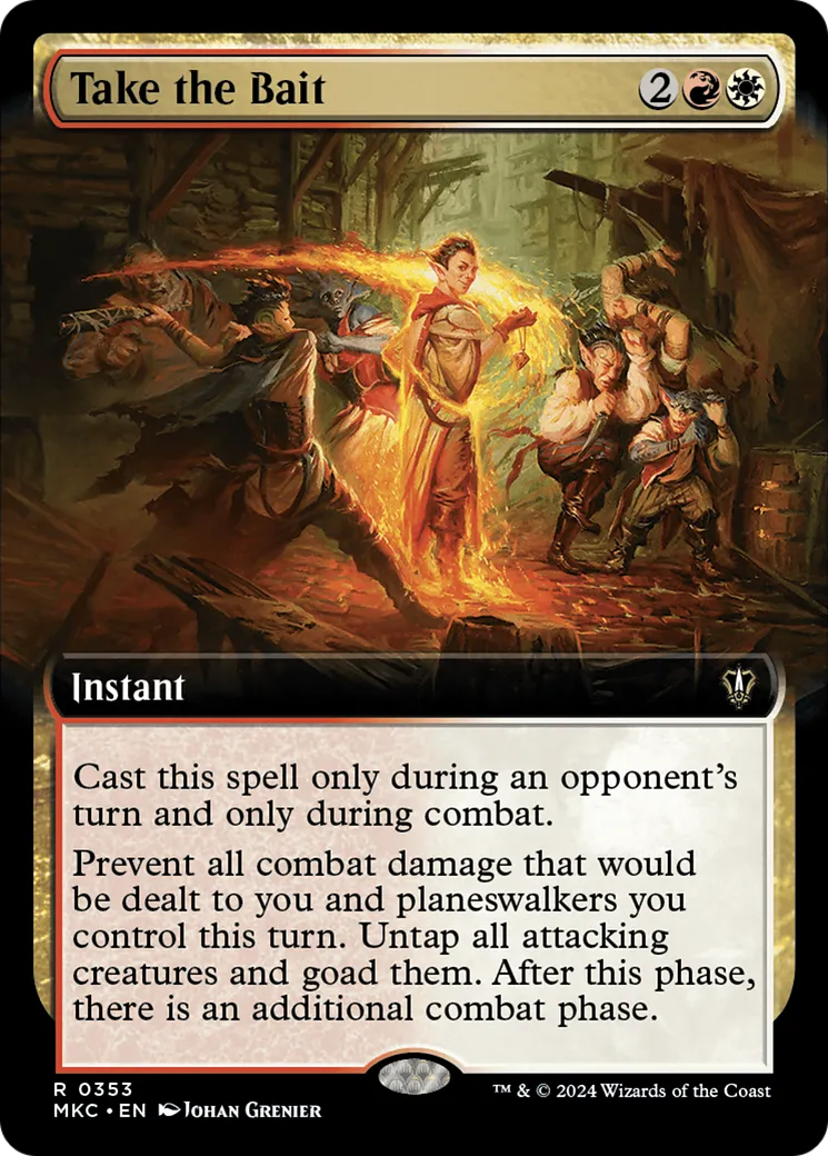 Take the Bait — Murders at Karlov Manor Commander — Magic: The Gathering