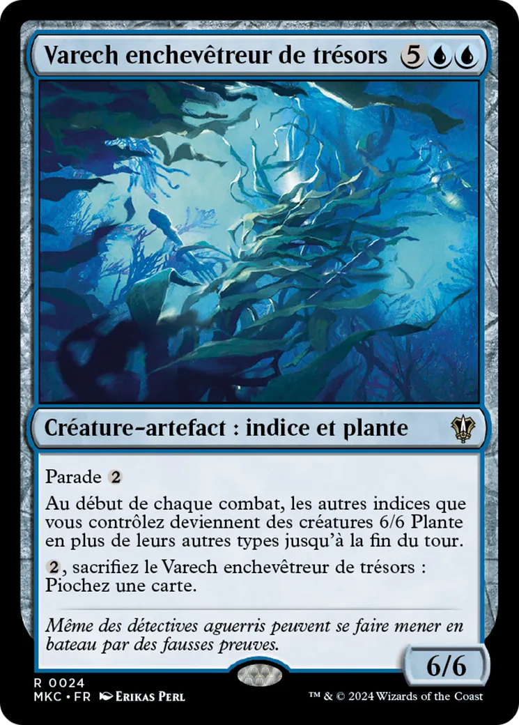 Varech enchevêtreur de trésors — Murders at Karlov Manor Commander — Magic: The Gathering