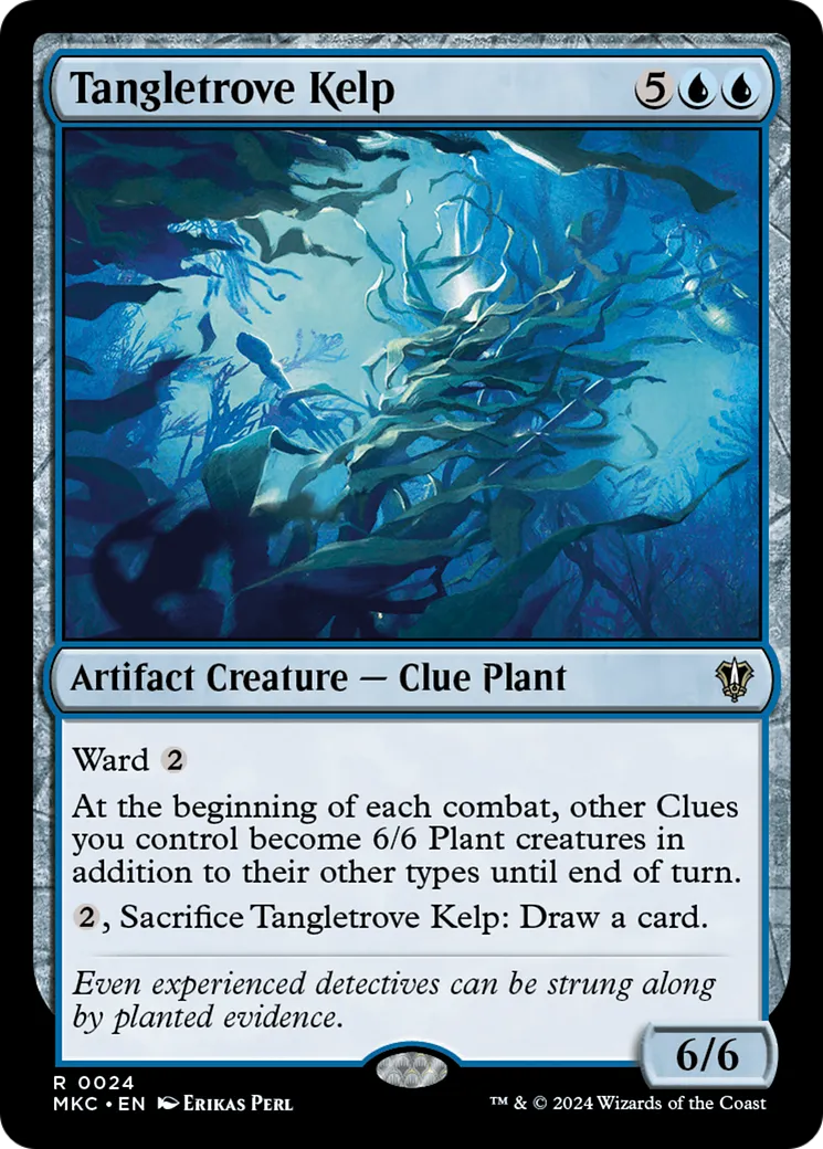 Varech enchevêtreur de trésors — Murders at Karlov Manor Commander — Magic: The Gathering