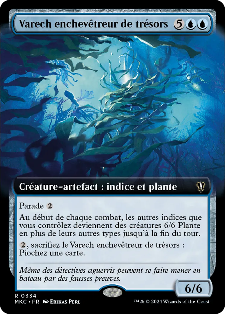 Varech enchevêtreur de trésors — Murders at Karlov Manor Commander — Magic: The Gathering