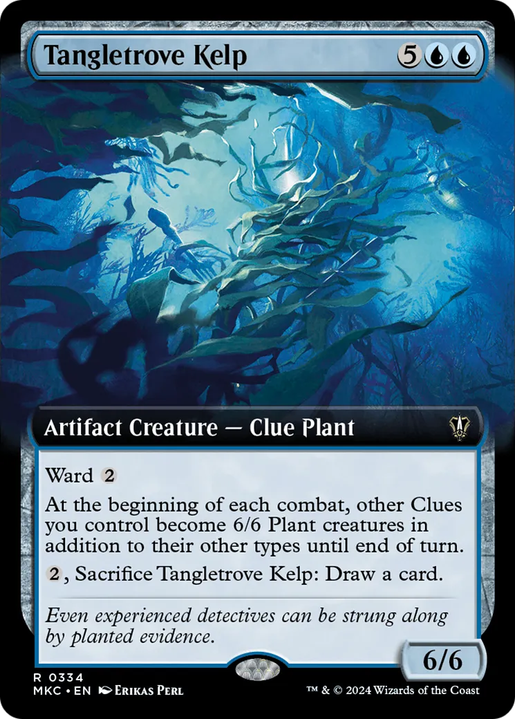 Tangletrove Kelp — Murders at Karlov Manor Commander — Magic: The Gathering
