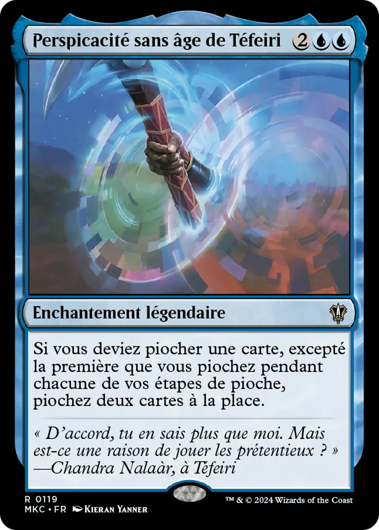 Perspicacité sans âge de Téfeiri — Murders at Karlov Manor Commander — Magic: The Gathering