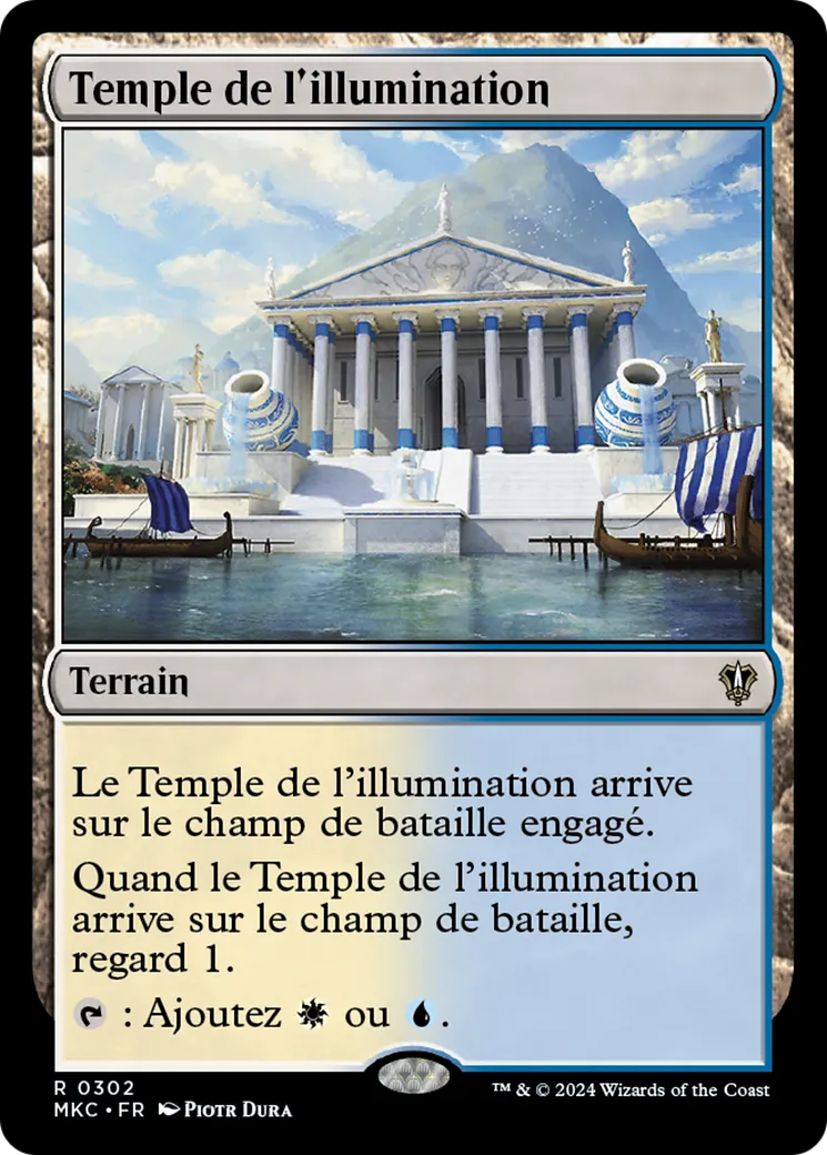 Temple de l'illumination — Murders at Karlov Manor Commander — Magic: The Gathering