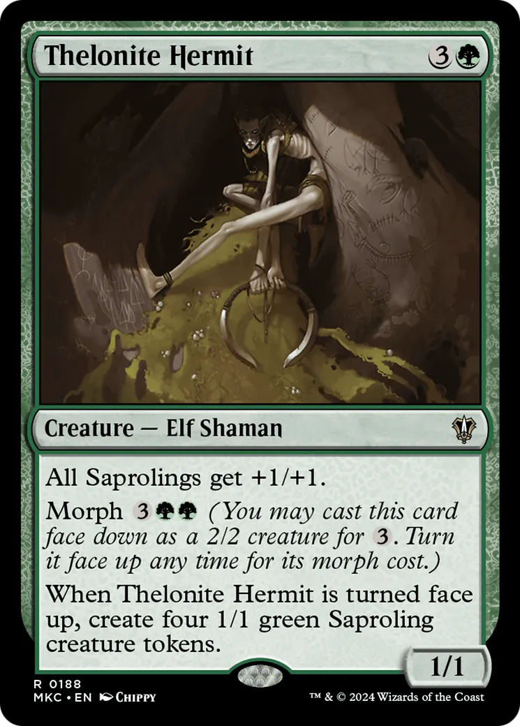 Thelonite Hermit — Murders at Karlov Manor Commander — Magic: The Gathering