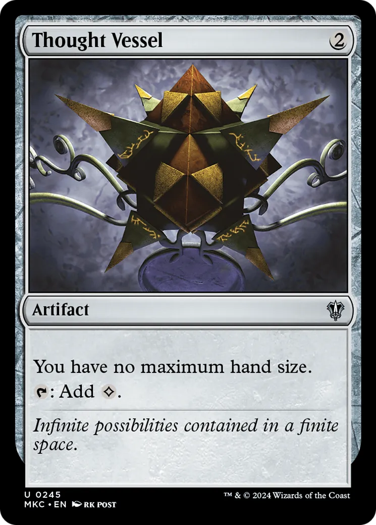 Thought Vessel — Murders at Karlov Manor Commander — Magic: The Gathering