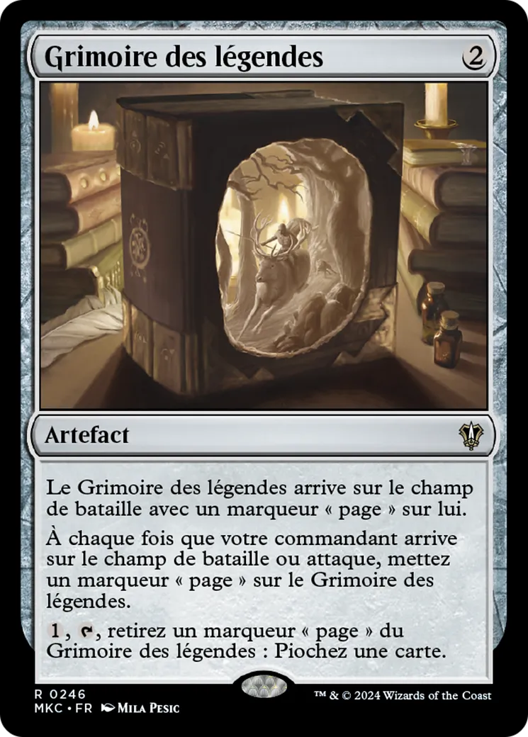 Grimoire des légendes — Murders at Karlov Manor Commander — Magic: The Gathering