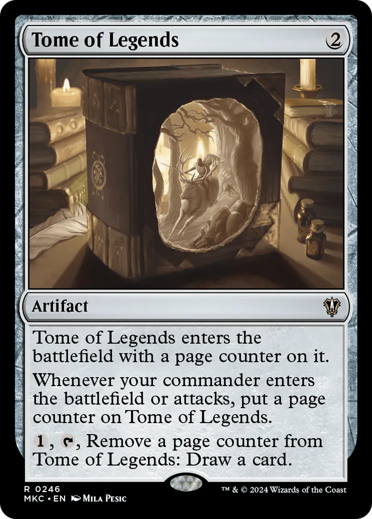 Tome of Legends — Murders at Karlov Manor Commander — Magic: The Gathering