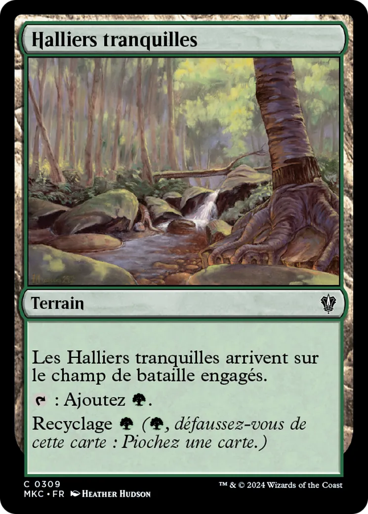 Halliers tranquilles — Murders at Karlov Manor Commander — Magic: The Gathering
