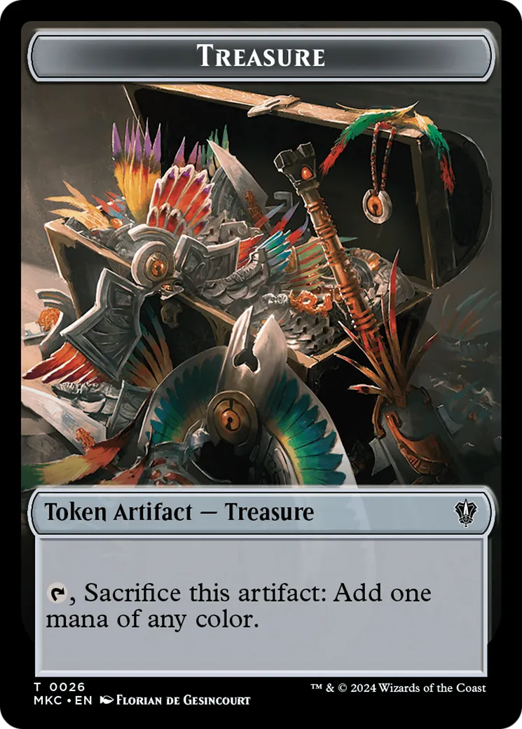 Treasure — Murders at Karlov Manor Commander — Magic: The Gathering
