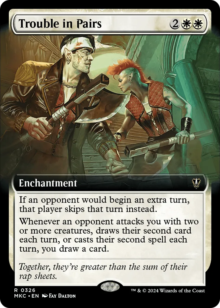 Trouble in Pairs — Murders at Karlov Manor Commander — Magic: The Gathering