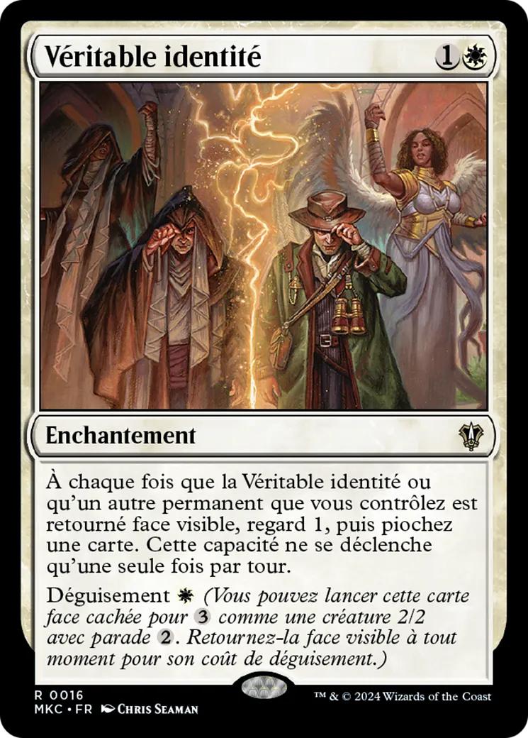 Véritable identité — Murders at Karlov Manor Commander — Magic: The Gathering
