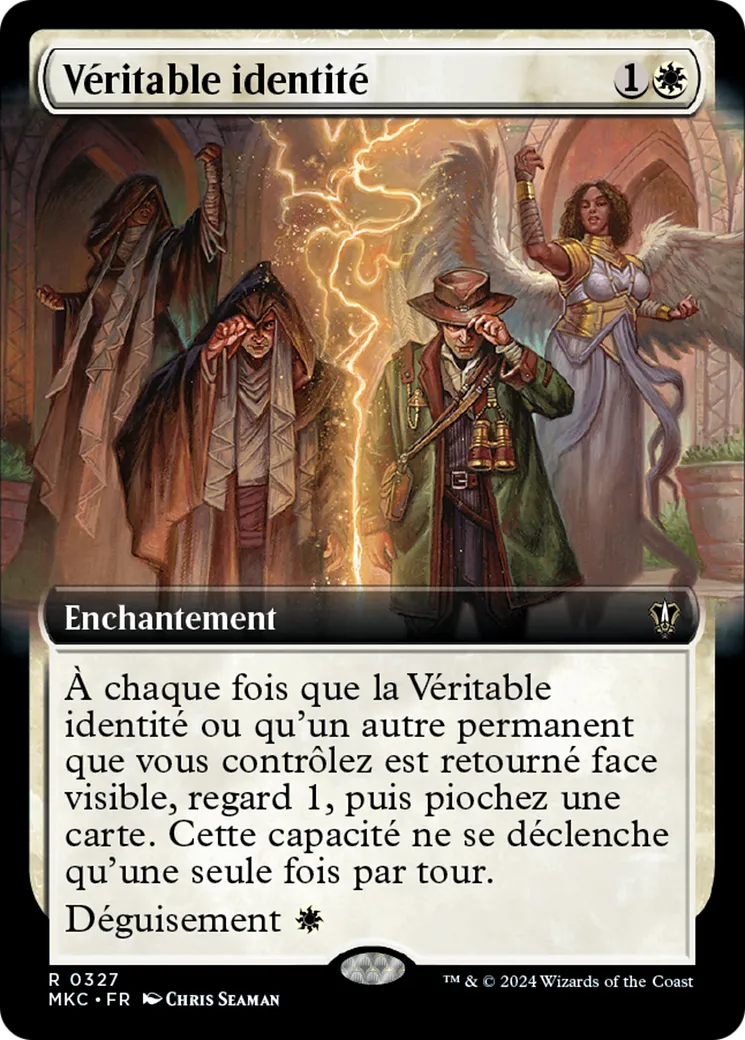 Véritable identité — Murders at Karlov Manor Commander — Magic: The Gathering