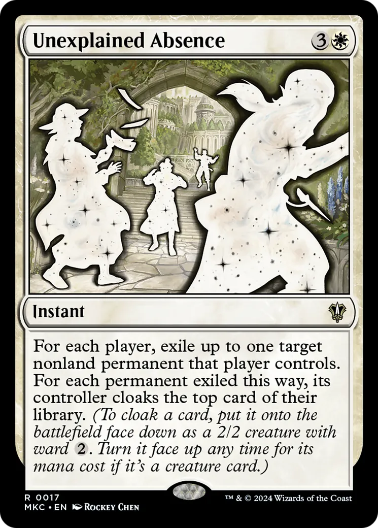 Unexplained Absence — Murders at Karlov Manor Commander — Magic: The Gathering