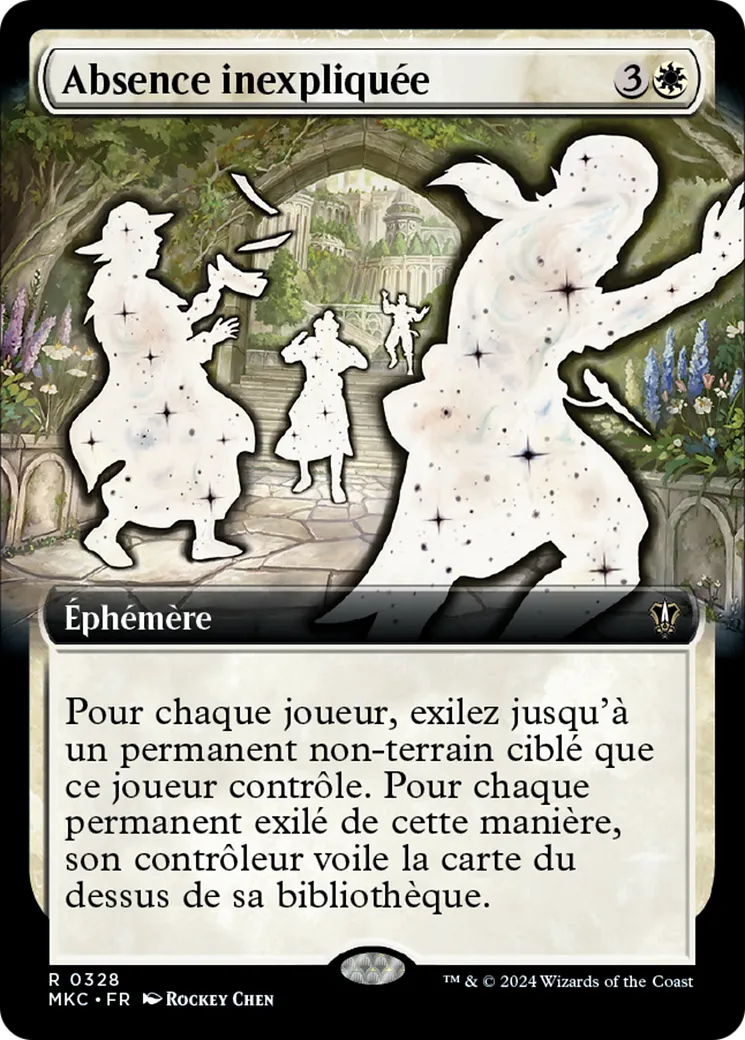 Absence inexpliquée — Murders at Karlov Manor Commander — Magic: The Gathering