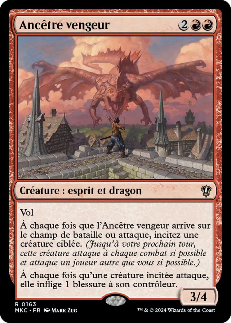 Ancêtre vengeur — Murders at Karlov Manor Commander — Magic: The Gathering