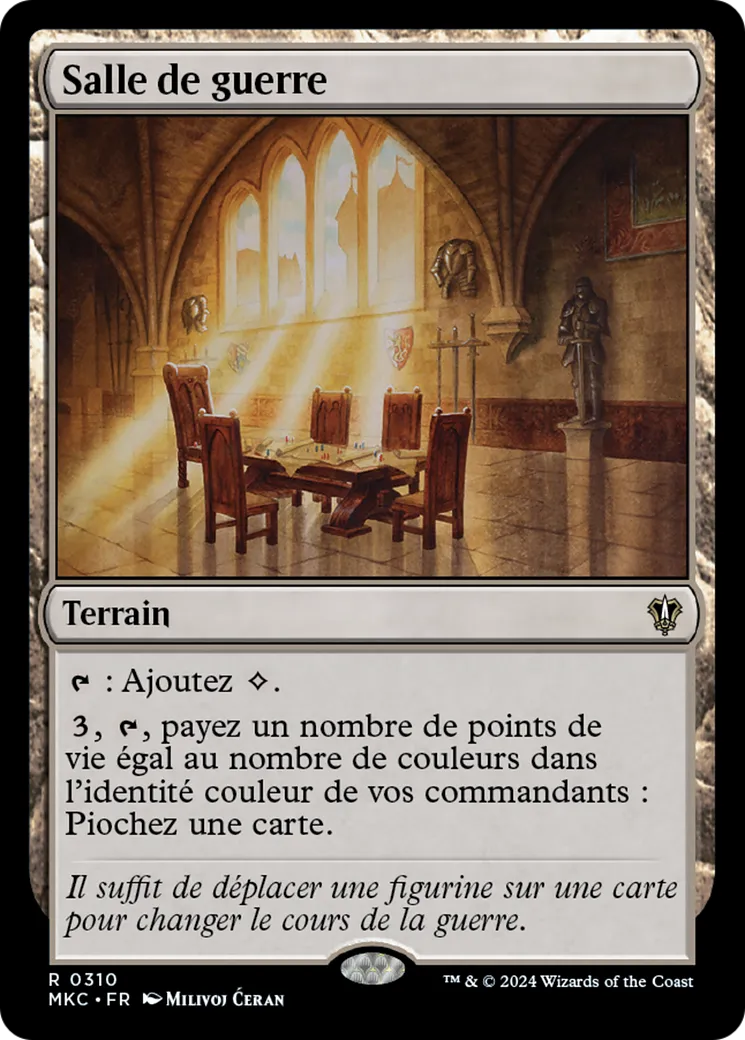 Salle de guerre — Murders at Karlov Manor Commander — Magic: The Gathering