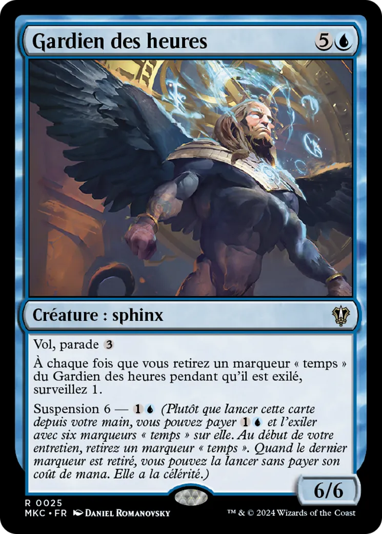 Gardien des heures — Murders at Karlov Manor Commander — Magic: The Gathering
