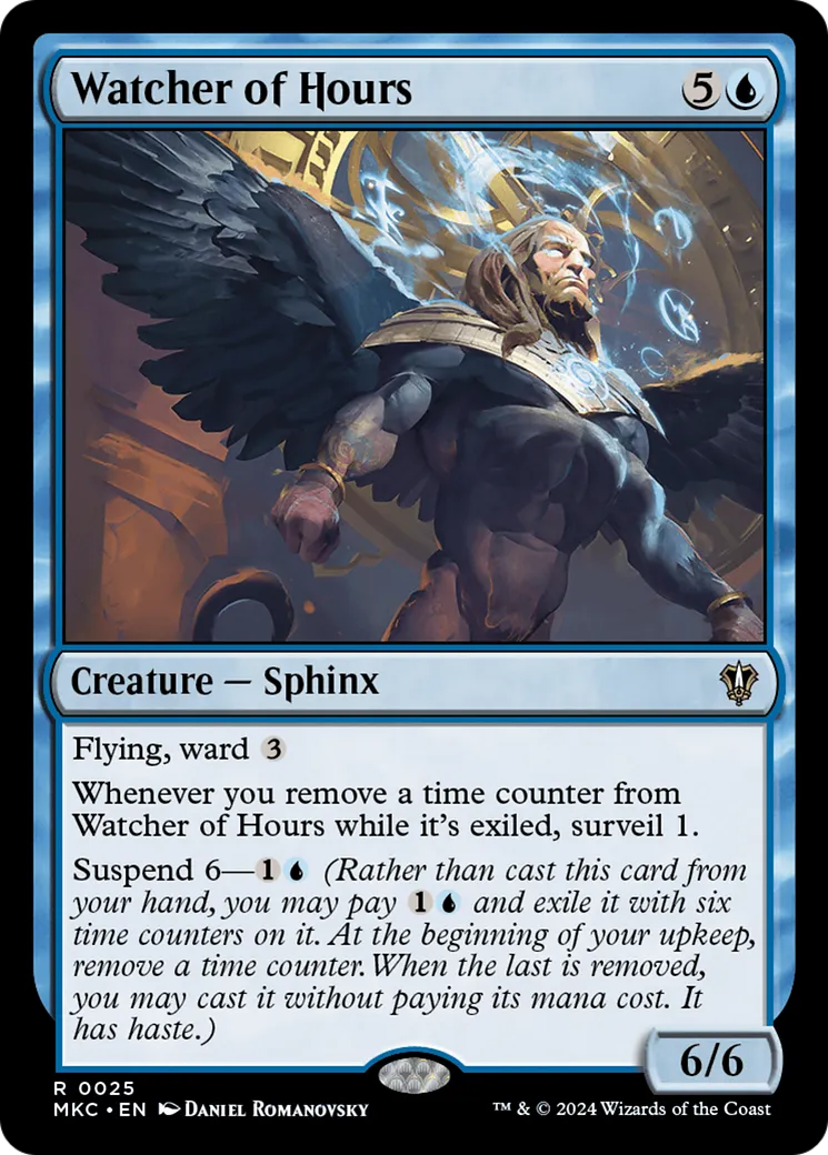 Gardien des heures — Murders at Karlov Manor Commander — Magic: The Gathering