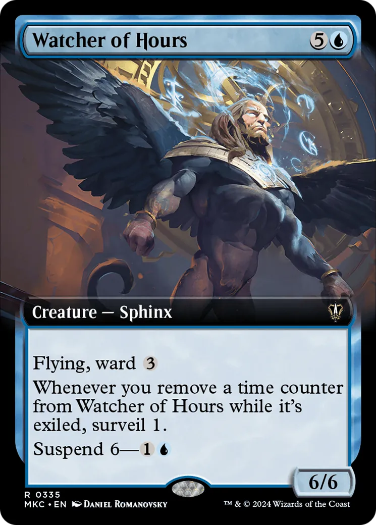 Watcher of Hours — Murders at Karlov Manor Commander — Magic: The Gathering