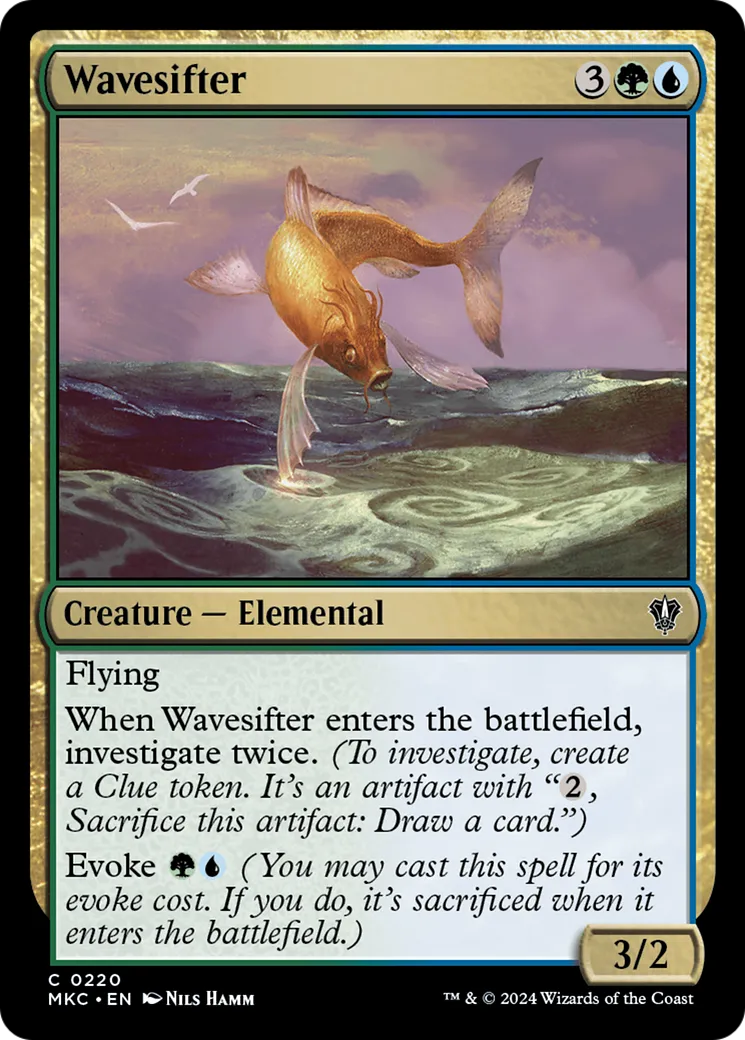 Wavesifter — Murders at Karlov Manor Commander — Magic: The Gathering