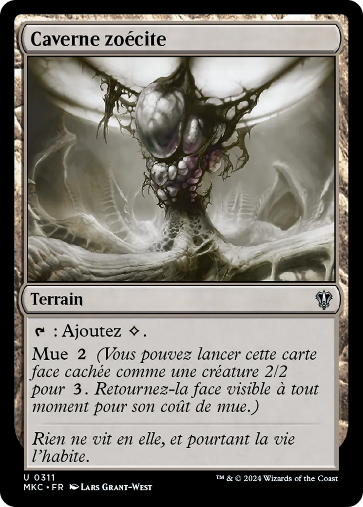 Caverne zoécite — Murders at Karlov Manor Commander — Magic: The Gathering