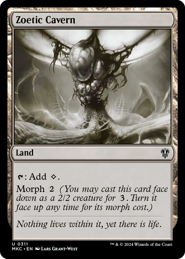 Zoetic Cavern — Murders at Karlov Manor Commander — Magic: The Gathering