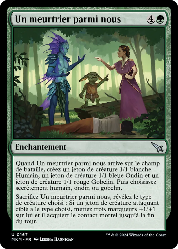 Un meurtrier parmi nous — Murders at Karlov Manor — Magic: The Gathering