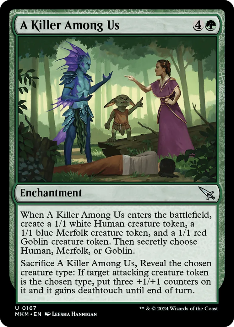 A Killer Among Us — Murders at Karlov Manor — Magic: The Gathering