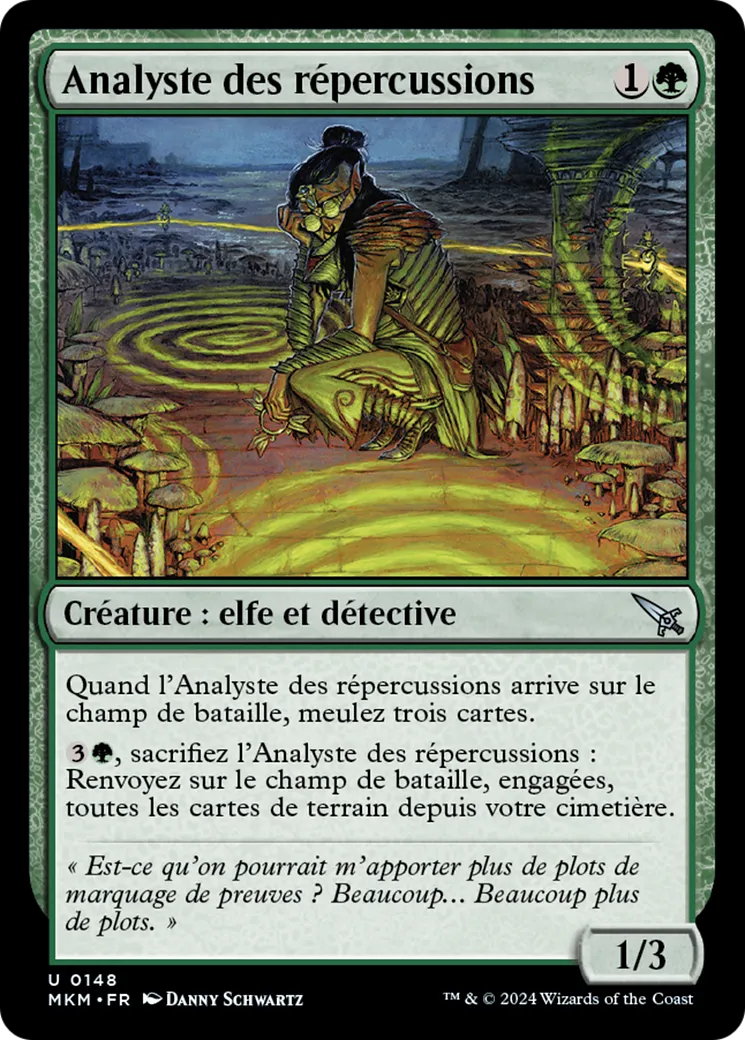 Analyste des répercussions — Murders at Karlov Manor — Magic: The Gathering