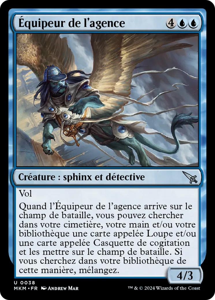 Équipeur de l'agence — Murders at Karlov Manor — Magic: The Gathering