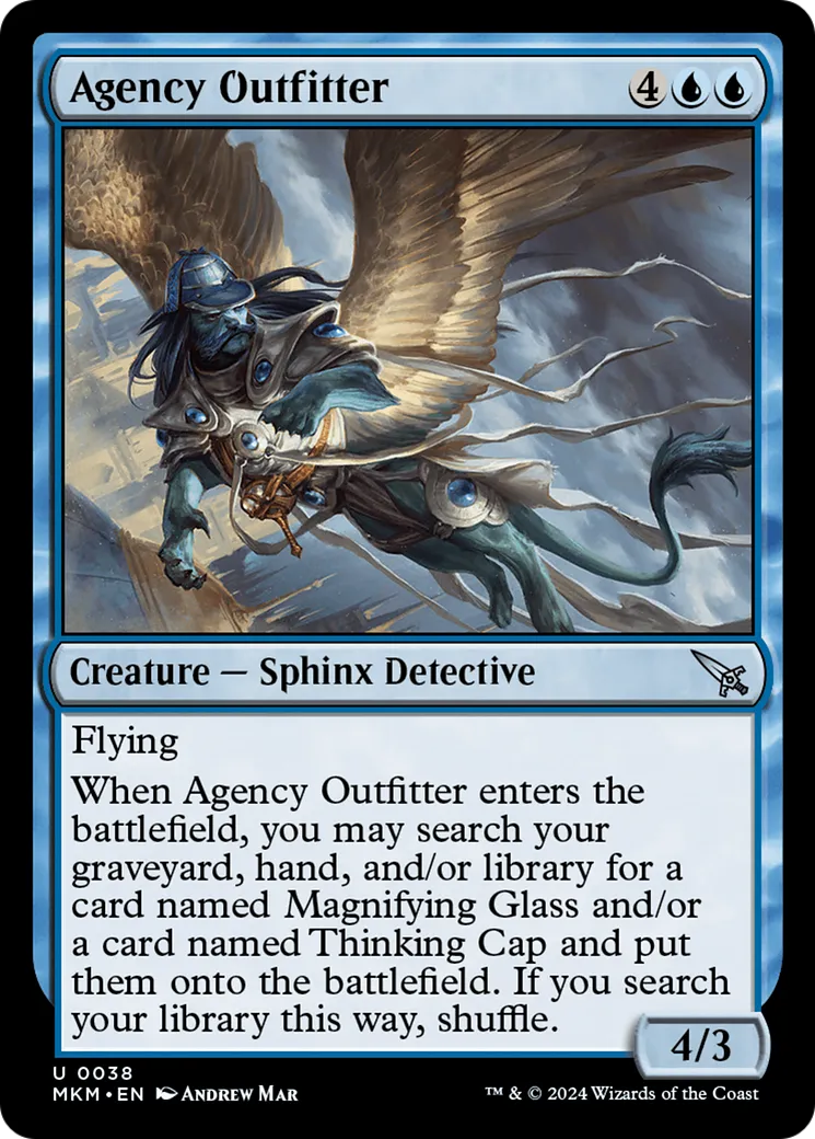 Équipeur de l'agence — Murders at Karlov Manor — Magic: The Gathering