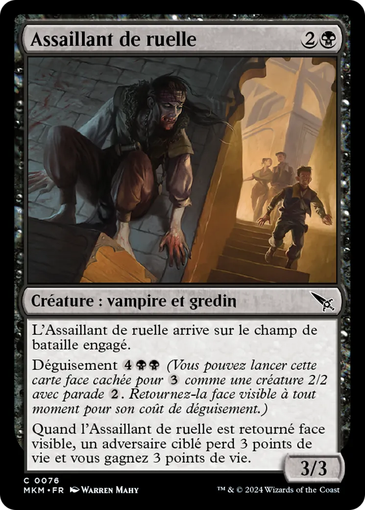 Assaillant de ruelle — Murders at Karlov Manor — Magic: The Gathering