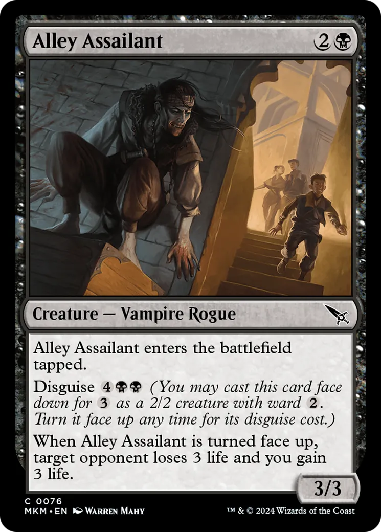 Assaillant de ruelle — Murders at Karlov Manor — Magic: The Gathering