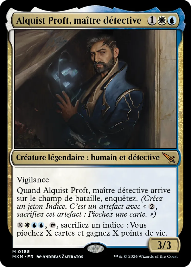 Alquist Proft, maître détective — Murders at Karlov Manor — Magic: The Gathering