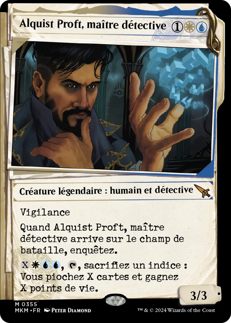 Alquist Proft, maître détective — Murders at Karlov Manor — Magic: The Gathering