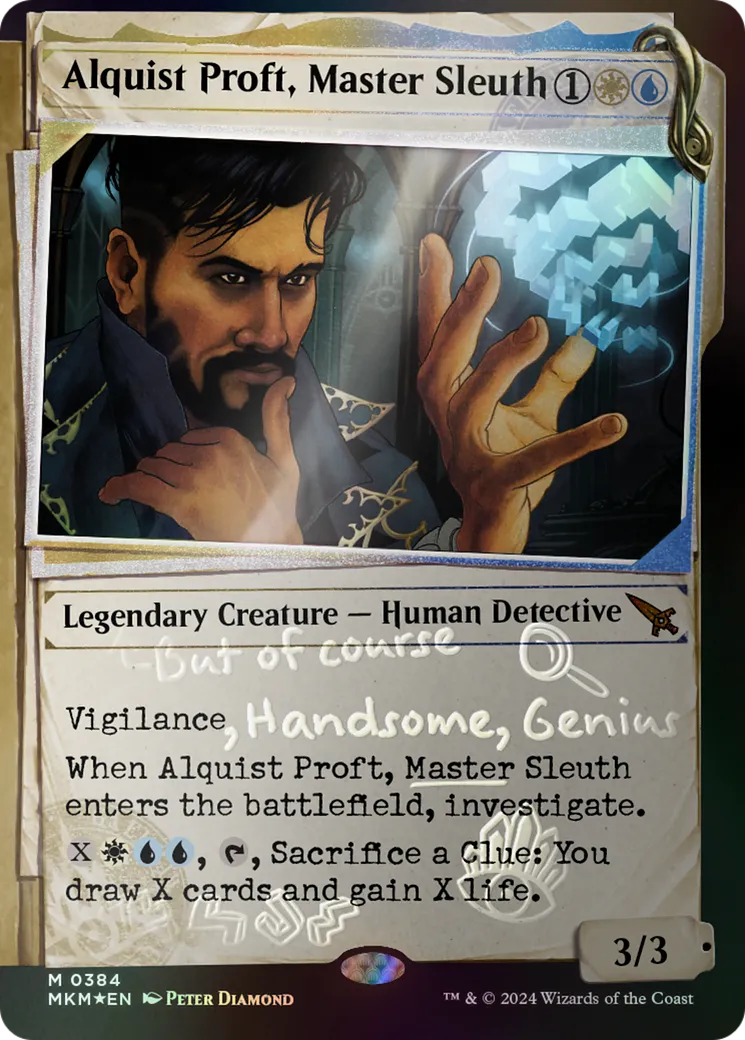 Alquist Proft, maître détective — Murders at Karlov Manor — Magic: The Gathering