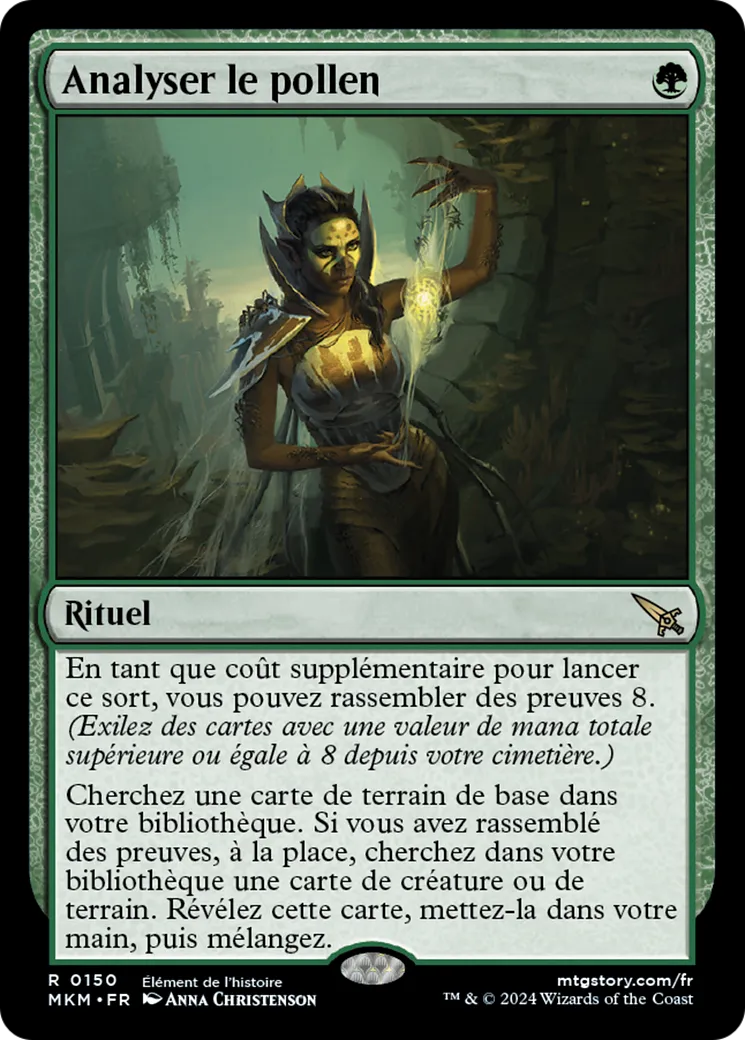 Analyser le pollen — Murders at Karlov Manor — Magic: The Gathering