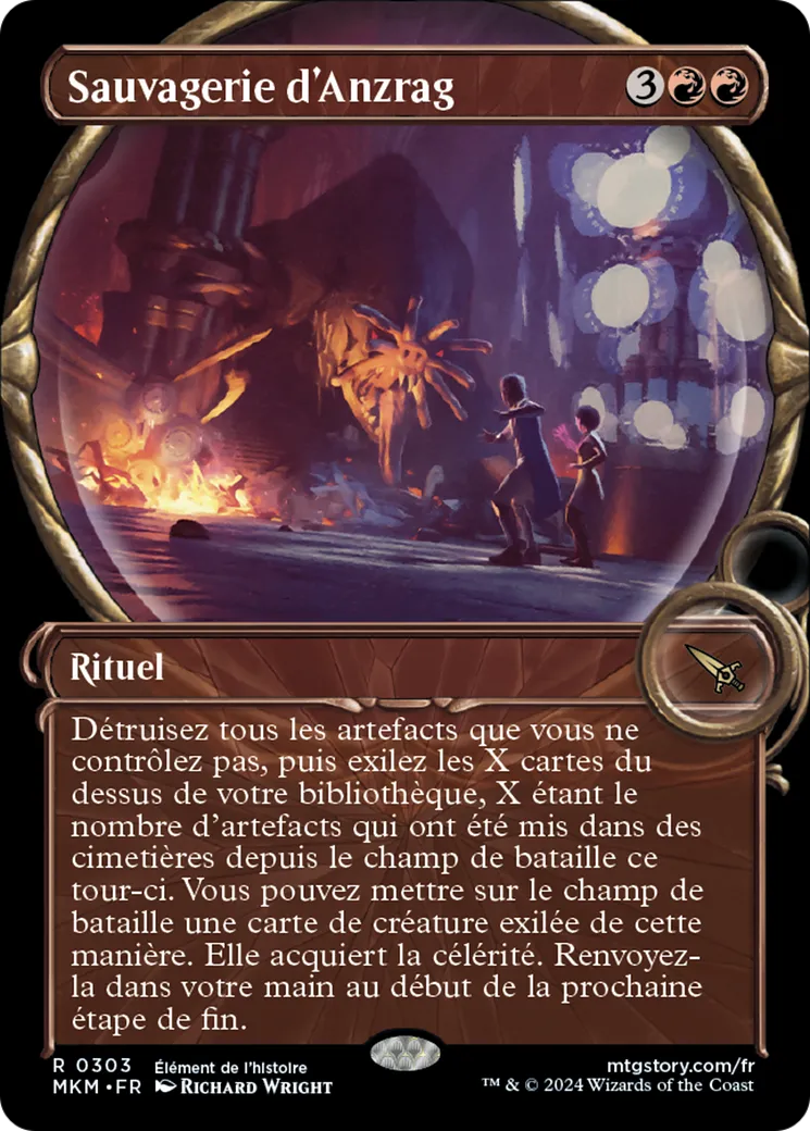 Sauvagerie d'Anzrag — Murders at Karlov Manor — Magic: The Gathering