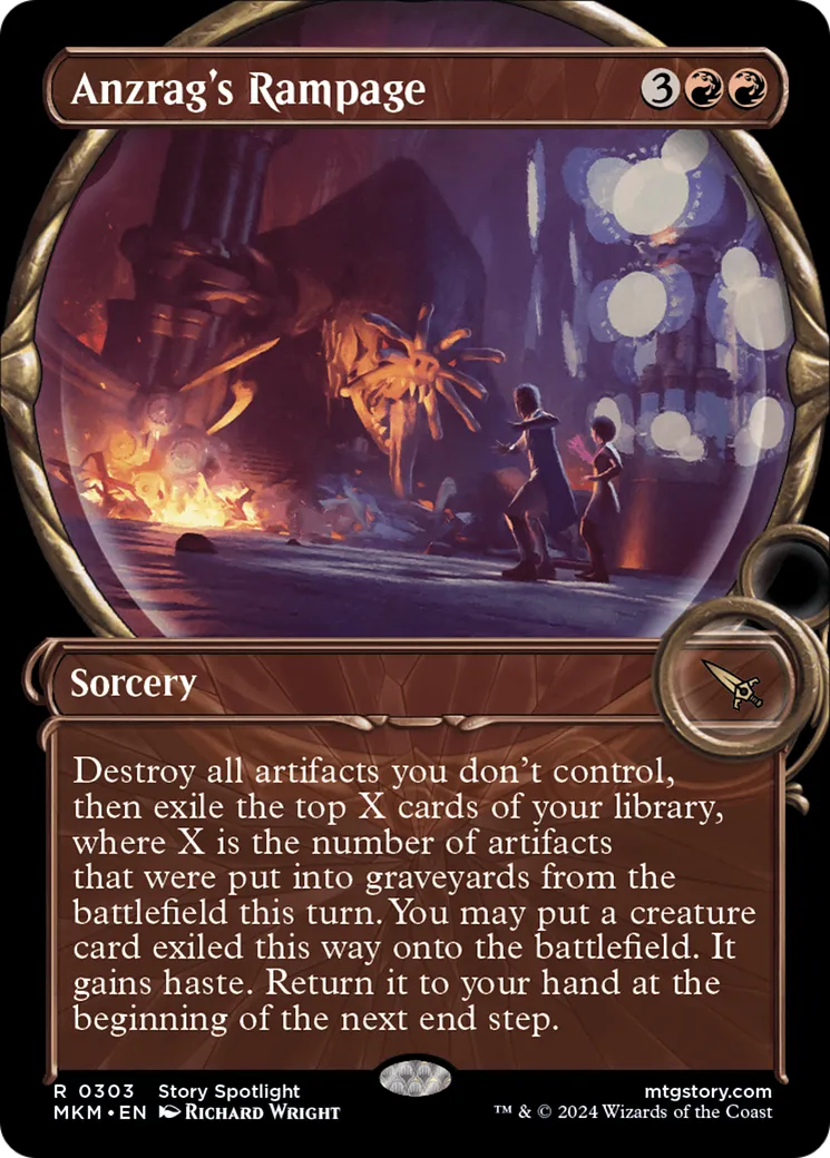 Anzrag's Rampage — Murders at Karlov Manor — Magic: The Gathering